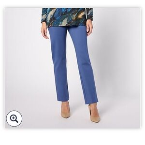 Susan Graver Women's Blue Pants XL PETITE